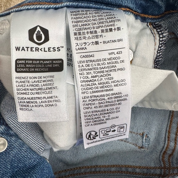 Levi's Women's Wedgie Straight Jeans, Size 26 - Picture 6 of 8